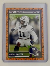 2025 Score - Rookies Abdul Carter #16 (RC) Halloween