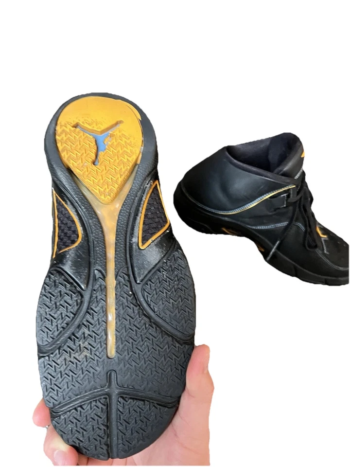 Size 10- Jordan Melo M4 Black - 317154-001 - Image 3 of 4