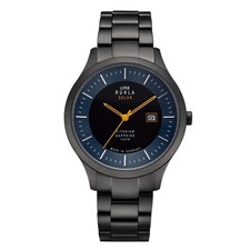 UMR Ruhla Solar Herren Armbanduhr Titan 95953M Datum Saphirglas, 10ATM