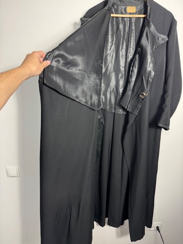 Vintage Mens Antique 1920s Long Maxi Coat Cassock T. Pratt Songs Ltd Size L - Picture 21 of 22