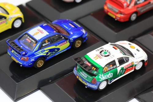 Cm's 1/64 Rally Japan WRC Mitsubishi Subaru Skoda Suzuki Citroen 7 Cars B Set - Picture 11 of 11