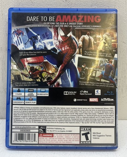 The Amazing Spider-Man 2 (Spiderman) Sony Playstation 4 PS4 Spiel (VP4025004) - Bild 2 von 5