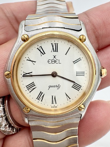 EBEL WAVE 18kt & Stainless Steel 34mm Watch - 第 1/10 張圖片