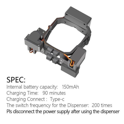 Air Thrower Dropping System Double Release Fishing Bait for DJI Mavic 2 Pro Zoom - Picture 7 of 12