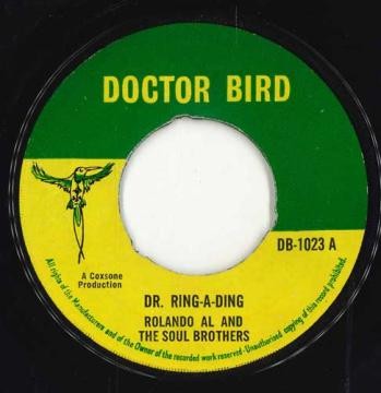 英7” Roland Alphonso And The Soul B Dr. Ring-A-Ding / Here Is My Heart DB1023 Doctor Bird /00050 7