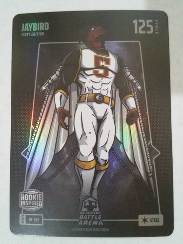 Bo Jackson Battle Arena Update Steel Battlefoil #BF-251 Jaybird ~ Jayden Daniels