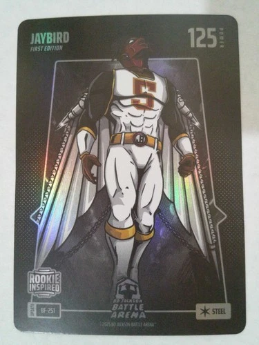 Bo Jackson Battle Arena Update Steel Battlefoil #BF-251 Jaybird ~ Jayden Daniels