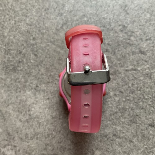 Raro orologio digitale vintage Armitron donna Powerpuff ragazza 34 mm cassa rosa B-P - Foto 7 di 7
