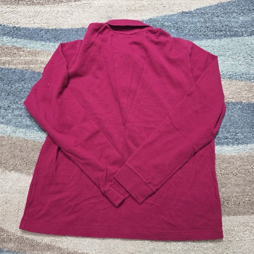 Lacoste Classic Fit Red Long Sleeve Polo Shirt Men’s Size Small FR3 US S - Picture 3 of 6