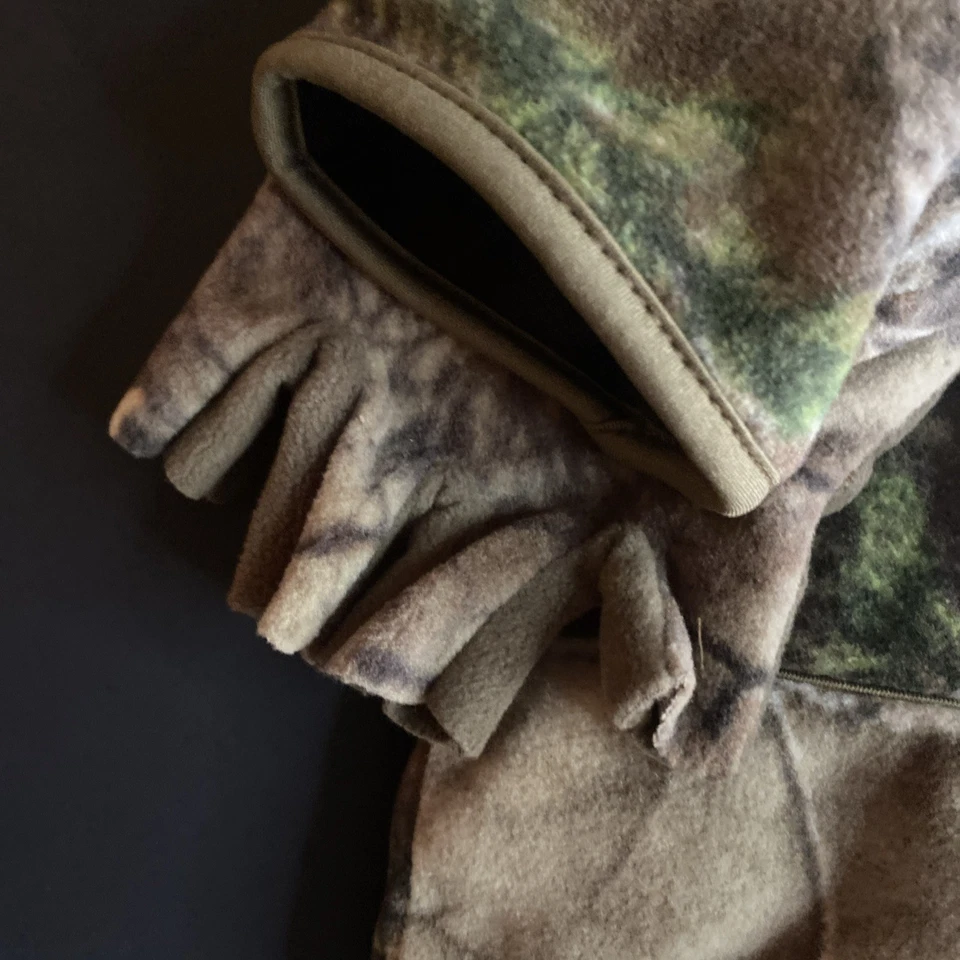 New Manzella Hunter Convertible Camo Gloves LG - Image 4 of 4