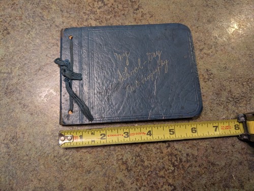 Antique 1920s School-Day Autobiography Girl's Diary with 3 Photos - Picture 15 of 15