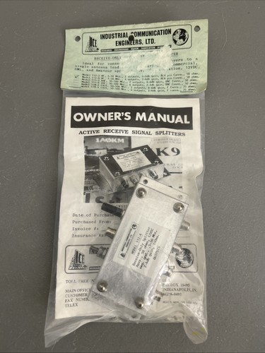 Ingegneri della comunicazione industriale, LTD. Modello 112-4 - Segnale di ricezione attivo - Foto 1 di 10