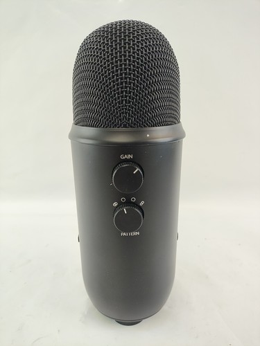 Logitech Creators Blue Microphones Yeti USB Microphone (Blackout) No Stand Cords - Picture 17 of 24