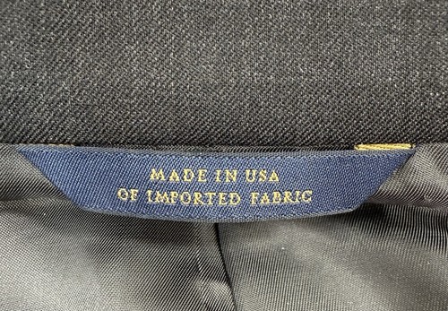 Brooks Brothers 1818 Regent Estrato Wool 2 Pc Suit Charcoal Gray 44L 33x30 - Picture 7 of 15