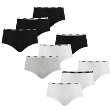 PUMA Damen Iconic Hipster / Mini Shorts / String - 3er 6er 9er Pack