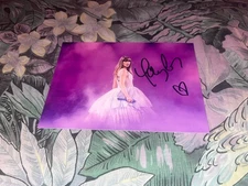photo cartonnée taylor swift Autograph Dédicace