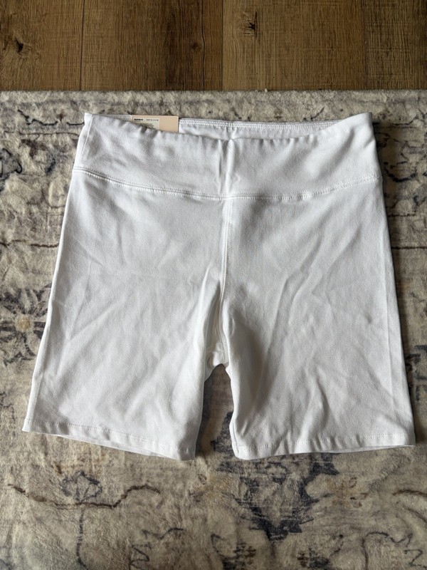 Girl’s White XL Biker Shorts, SO From Kohl’s