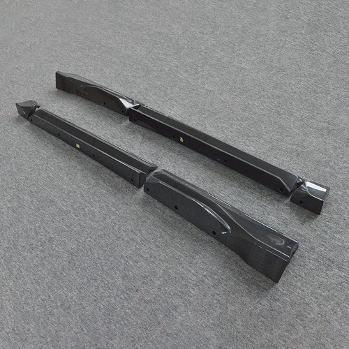 For Lexus RX F Sport 2019-2021 Carbon Fiber Side Skirts Extension Lips AG Style - Picture 11 of 16