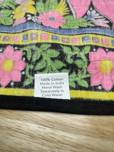 Religiöser Lord Buddha ethnisches Yoga Bett Poster Wandbehang Pailletten Wandteppich 40x30" - Bild 3 von 9