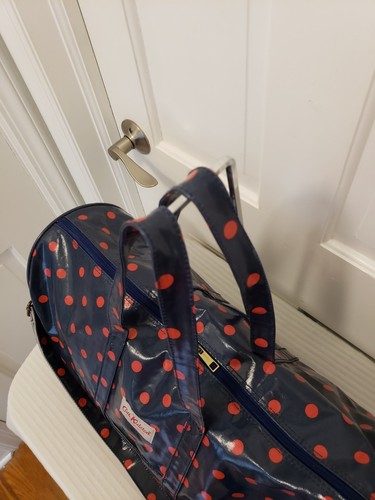 Cath Kidston Large Navy/Red Travel/Gym Bag, Lightweight Zip Close Versatile bag - Picture 6 of 14