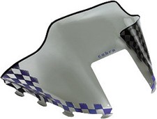 Powermadd 14in. Tint/Purple Checks Windshield 11131