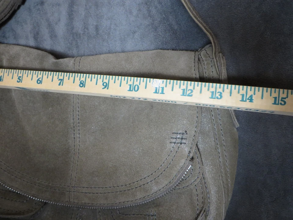 Liebeskind Berlin Shoulder Bag Womens Large Suede Adjustable Strap Boho Purse - Image 4 of 4