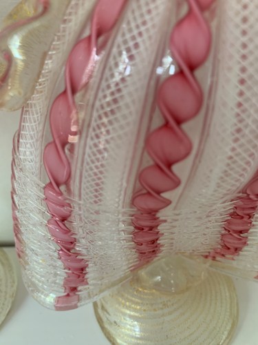 Große Murano Zanfirico Figuren Venezianische Glas Tänzer Höflinge - Bild 24 von 24