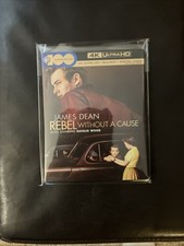 Rebel Without a Cause 4K UHD Blu-ray James Dean, Includes Slipcover