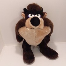 Looney Tunes Tazmanian Devil 11" Plush Toy Large Stuffed Animal Warner Bros