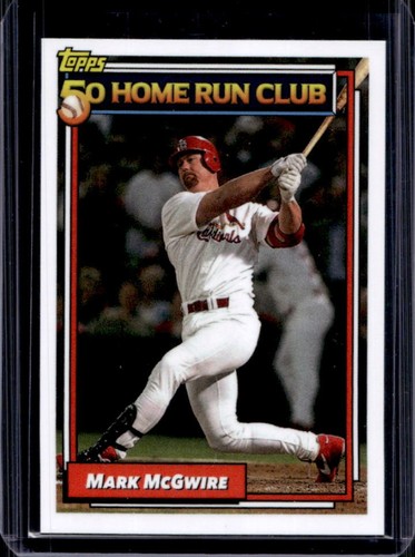 2020 Topps Throwback Thursday Mark McGwire #145 Cardinals - Picture 1 of 2