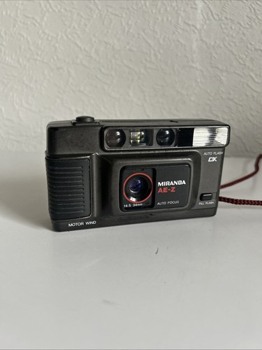 Miranda AE-Z AF Compact 35mm Film Camera Point & Shoot Auto Focus Black - Picture 1 of 7
