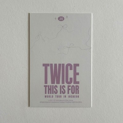 TWICE <THIS IS FOR> INCHEON 2日目入場特典 file.jpg