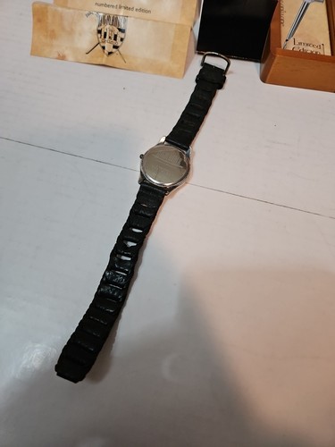HIGHLANDER Limited Edition Watch in wood case. #0491/1000 AS IS UNTESTED - Picture 4 of 19
