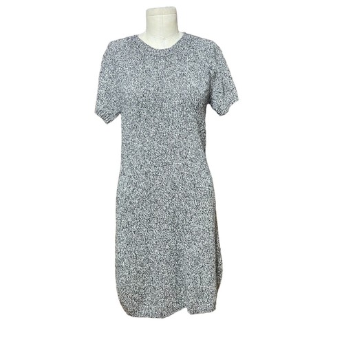 Theory Cecile B Loryelle Dress Heathered Knit Sweater Dress Size Large