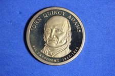ESTATE FIND 2008 - PROOF JOHN QUINCY ADAMS PRESIDENTIAL DOLLAR #K55608