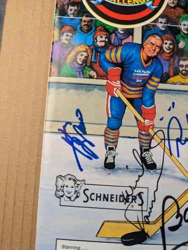 AUTOGRAPHED - 1994 Oldtimers vs Law Enforcement Hockey Program - Picture 4 of 6