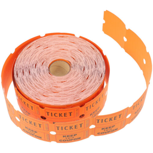 1 Roll of Raffle Tickets Mall Tickets Roll Activity Center Tickets Universal - Picture 9 of 12