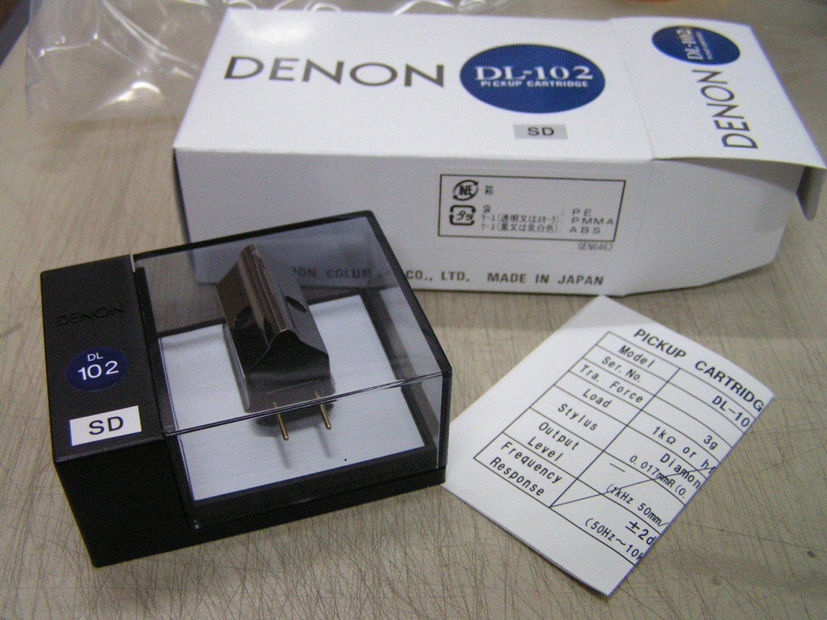 Denon DL-102SD 78 Mono High Output MC Cartridge, Made in