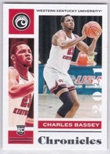 2021-22 Chronicles Draft Picks Basketball Chronicles Charles Bassey #23 WKU