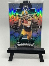 Jordy Nelson Silver Prizm SP Packers 2023 Panini Mosaic Football NFL