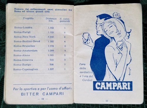 CAMPARI PREZIOSO 1967 VADEMECUM LIBRETTO PUBBLICITARIO COSTANTINO FERENZI LOGO - Foto 11 di 18