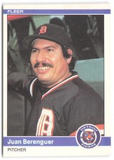 1984 Fleer #77 Juan Berenguer