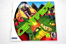 Centipede Sega Dreamcast Disc, Manual, Jewel Case. Original Authentic.