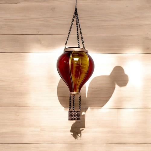 Solar Powered Hot Air Balloon LED Garden Light DecorativeOutdoor Hanging Lantern - Picture 68 of 70