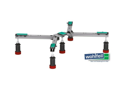 Mepa Brausewannenfuß BW 5 Maxi verstellbar auf verschiedene Größen Art.Nr 150130 - Bild 1 von 4