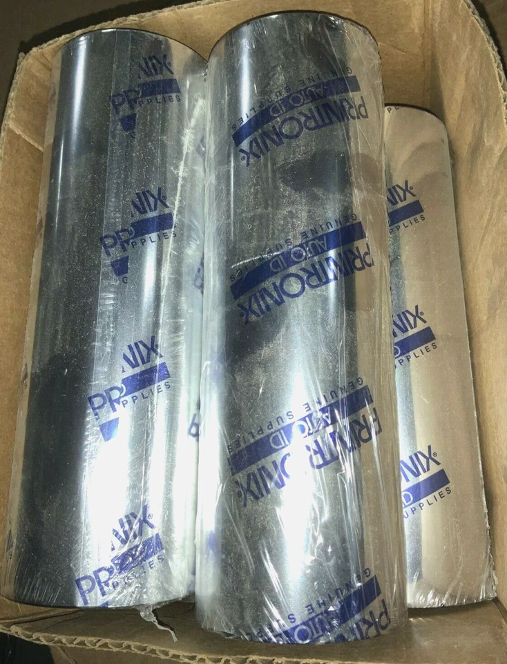 Printronix Wide Spectrum Wax Ribbon (8.66"x1476') 4 pack 175391-007 ✅❤️️ Sealed! - Image 2 of 2
