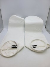 Lot of 2 Parker G2P10 Felt Filter Bag Size 2 10 Micron Rating 160 GPM Flow Rate