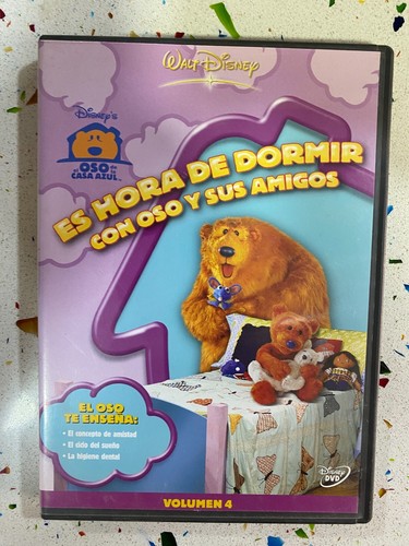 The Blue House Bear DVD It's Time To Sleep With Bear And His Friends Volume 4