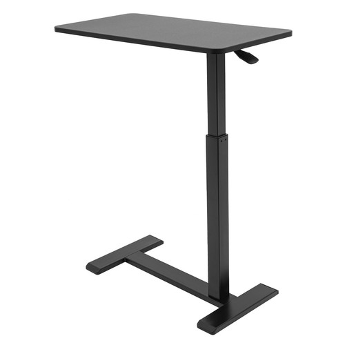 Pneumatic Mobile Standing Desk Laptop Desk, Overbed Table Hospital Home Use - Picture 10 of 19