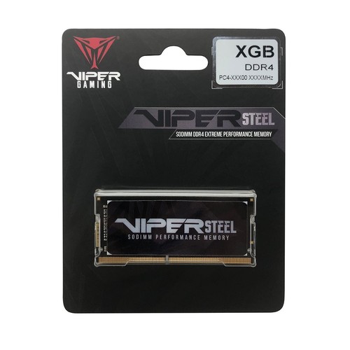 Patriot Viper Steel 32GB (1x32GB) DDR4-2400 PC4-19200 CL15 SODIMM XMP Laptop RAM - Zdjęcie 8 z 9